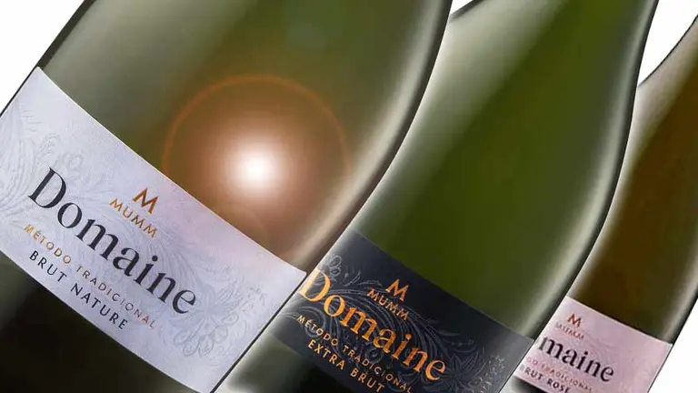 De estreno: así es la nueva imagen de los espumantes de alta gama Mumm Domaine