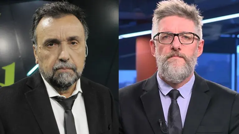 Roberto Navarro cruzó fuerte a Novaresio, quien cuestionó a la "corporación política"