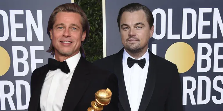 Globos de Oro 2020: el antes y el después de Brad Pitt y Leo DiCaprio