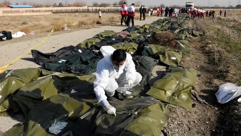 Se estrelló un avión ucraniano cerca de Teherán: murieron los 176 pasajeros