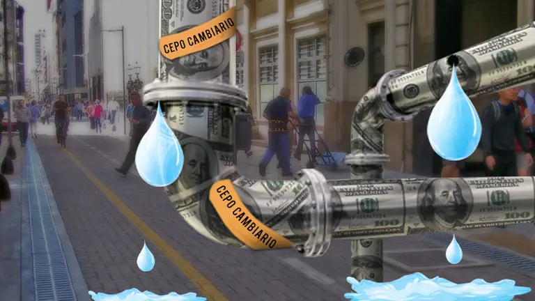 Luego de la tregua de diciembre, regresó el "goteo" de dólares en depósitos bancarios minoristas