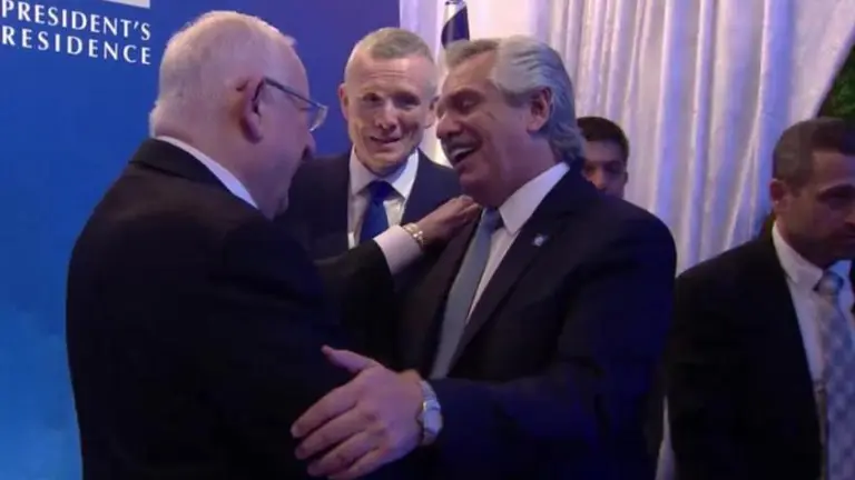 Alberto Fernández inauguró su agenda en Jerusalén con una cena de honor a los mandatarios
