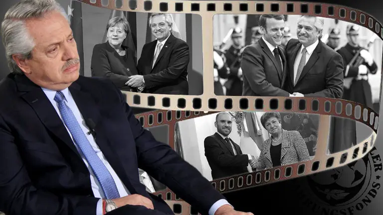 Bien con la diplomacia, mal con el mercado: Alberto ajusta su estrategia para negociar con FMI