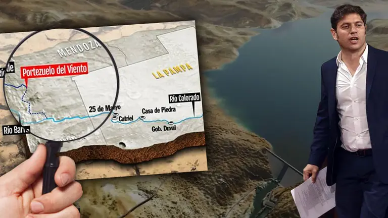 Tres provincias buscan apoyo de Kicillof en disputa con Mendoza por un proyecto hidroeléctrico