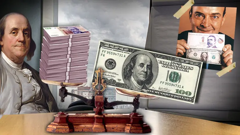 Vuelve el debate sobre el tipo de cambio: con la "fórmula Cavallo", el dólar ya debería cotizar a $72