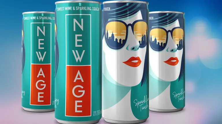 Se impone el vino en lata: nueva propuesta de New Age