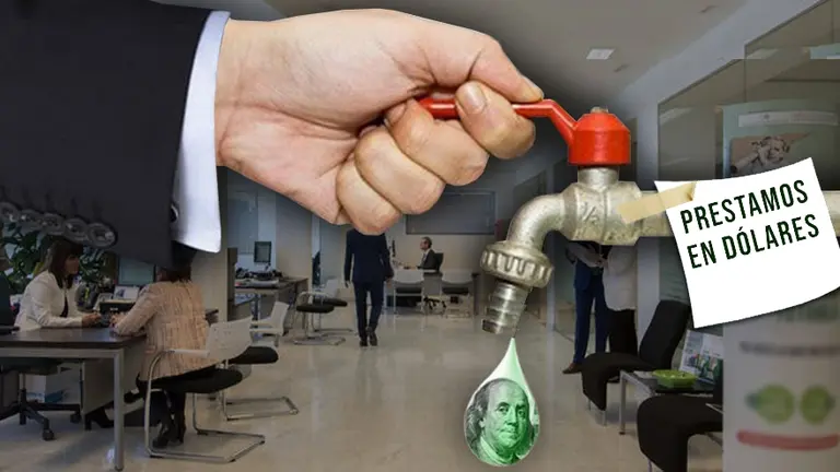Mientras continúa el goteo de divisas, bancos reflotan créditos en dólares: ¿por qué empresas huyen y casi no hay demanda?