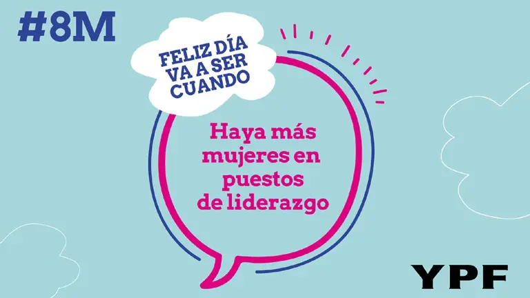 Para YPF, "feliz día" es con equidad