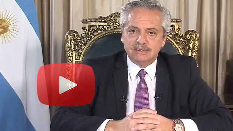 Alberto Fernández: "Aquellas personas que rompan el aislamiento tendrán consecuencias penales"