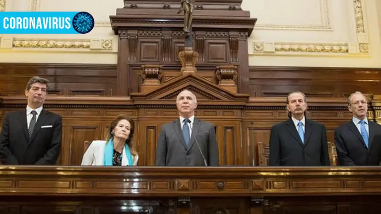 La Justicia se frena por el virus: Corte Suprema declaró inhábiles los días que quedan de marzo