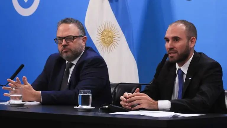 Equipo económico: Matías Kulfas y Martín Guzmán.