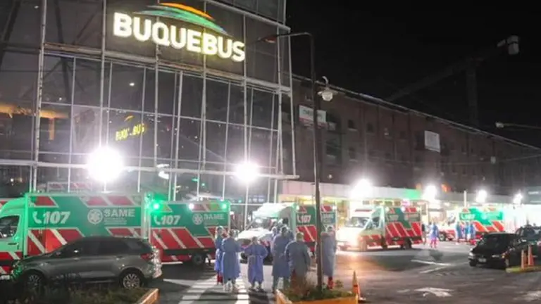 Imputaron al argentino que viajó con coronavirus en un Buquebus