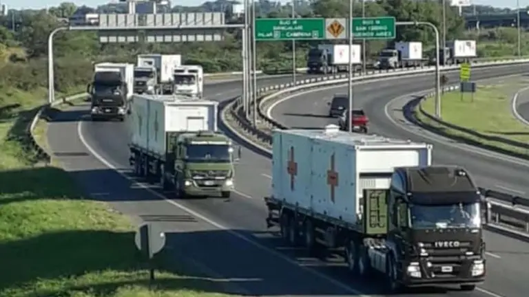 Así es el hospital reubicable que el Ejército monta en Campo de Mayo para responder al coronavirus