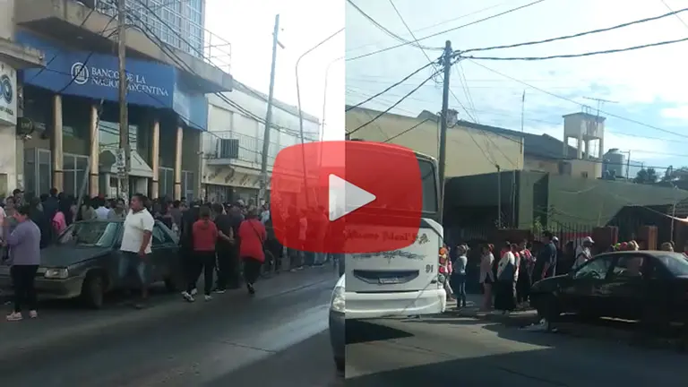 La Matanza, ¿otro país?: el video que muestra cómo las personas se "cuidan" de contagiarse coronavirus