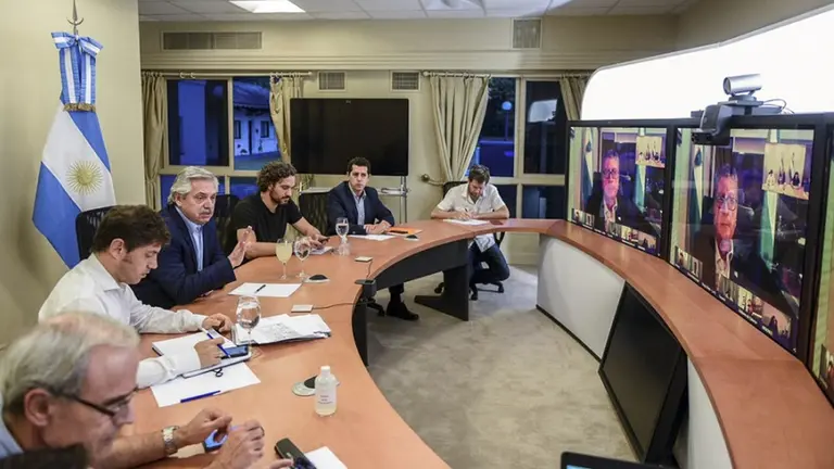Alberto Fernández analizará con gobernadores la salida paulatina de la cuarentena