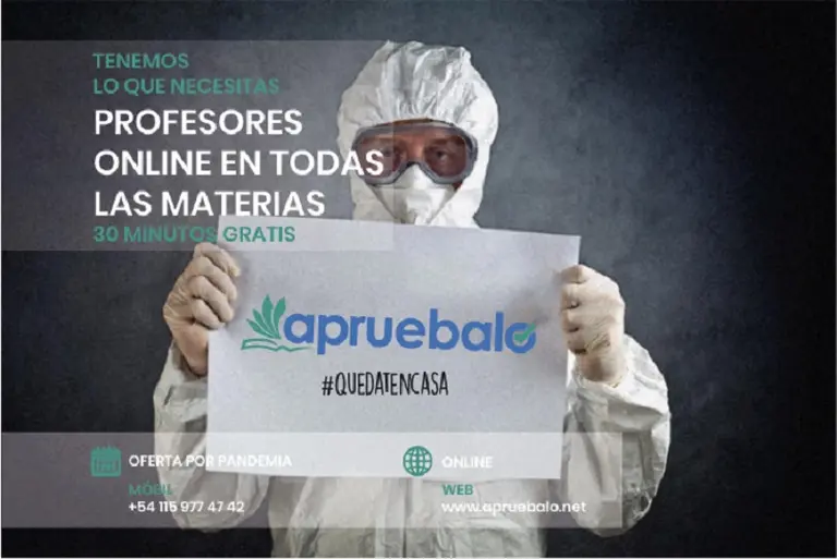 Ofrecen clases particulares, apuntes y trivias online gratuitas