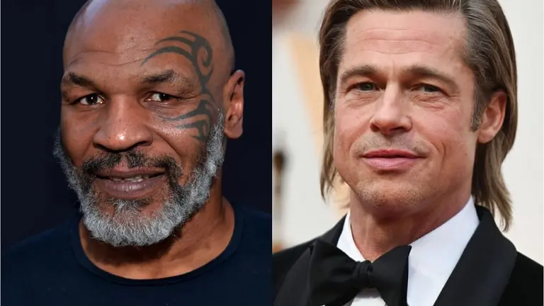 Sin "rapidito": el día que Mike Tyson encontró a su ex esposa con Brad Pitt