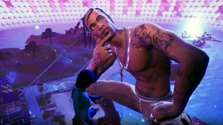Más de 12 millones de personas asisten al concierto de Travis Scott en Fortnite
