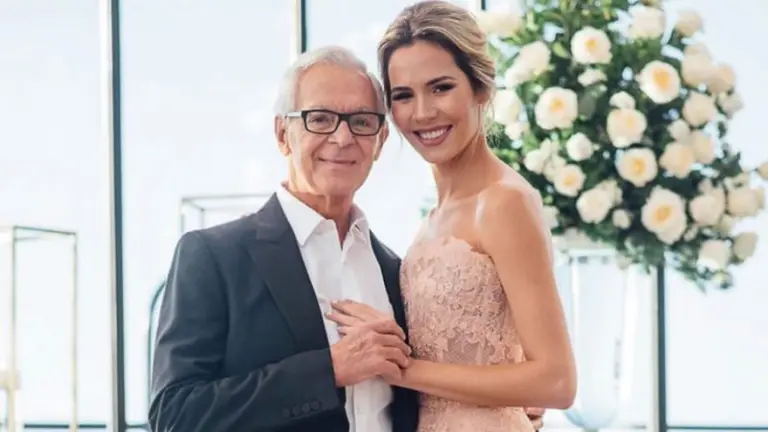 Elina Fernández negó que esté esperando un hijo de su esposo, Eduardo Costantini