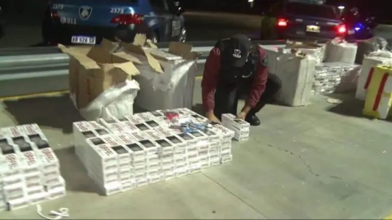 En medio del desabastecimiento de cigarrillos, secuestran 11.500 atados de contrabando