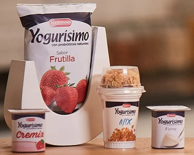 Danone garantiza el abastecimiento de lácteos y dona 4.500.000 potes de yogur