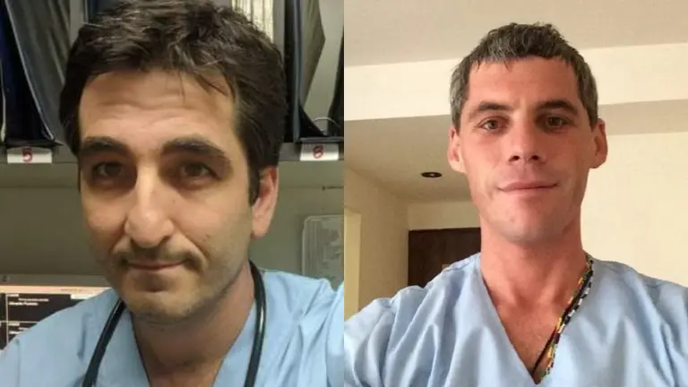 Quiénes eran el médico y el enfermero que murieron al estrellarse el avión sanitario