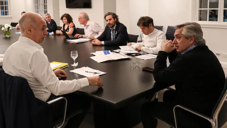 Alberto Fernández se reunió con Kicillof y Rodríguez Larreta para definir cómo seguirá la cuarentena