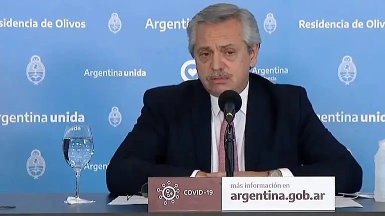 Baja el apoyo a la gestión de la crisis sanitaria por parte de Alberto Fernández
