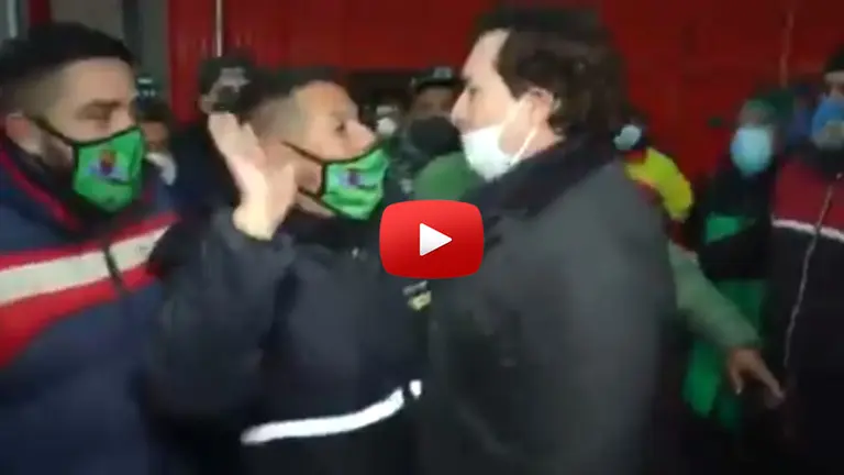 Mercado Libre vs. Camioneros: el video del ingreso de los manifestantes al centro de distribución