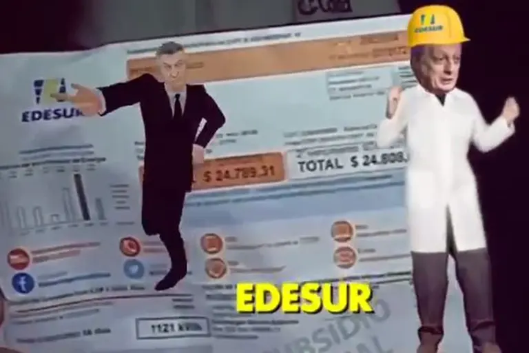 Qué dice el video contra Edesur que compartieron los intendentes