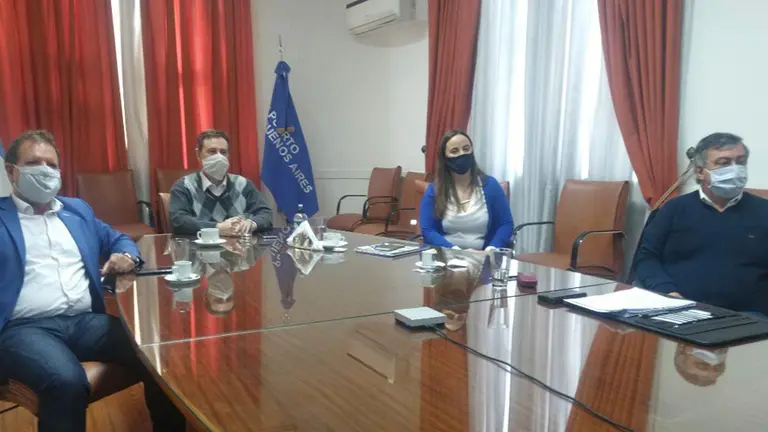 La AGP recibió la primera reunión de la mesa de trabajo de la marina mercante y la industria naval