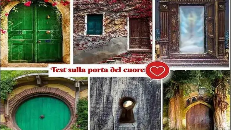 Test psicológico: elegí una puerta y descubrí el estado de tu corazón