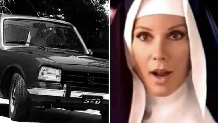 Peugeot 504: el comercial con Graciela Alfano haciendo de monja que fue furor