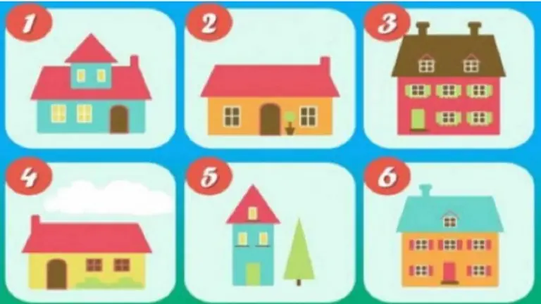 Reto visual: elegí una casa y sabrás más acerca de tu personalidad
