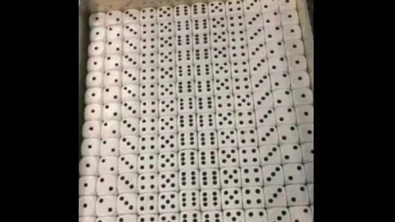 Desafío viral: ¿podés encontrar los dados incorrectos en menos de 20 segundos?