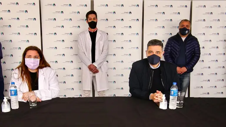 Vicente López lanzó nuevas medidas para cuidar al personal de salud