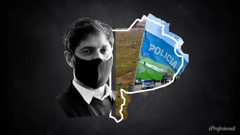 Kicillof, en su hora más dura, intenta desactivar la explosiva crisis policial e insinúa que hay una conspiración política