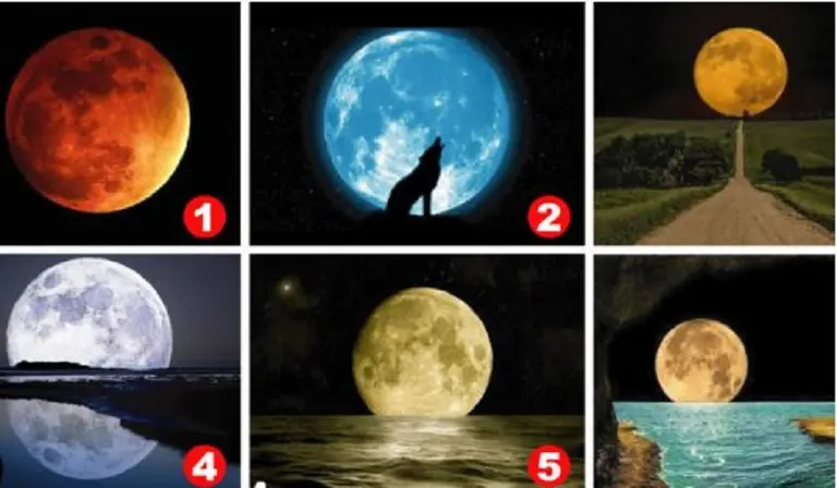 Elegí una luna y descubrí un secreto oculto de tu personalidad