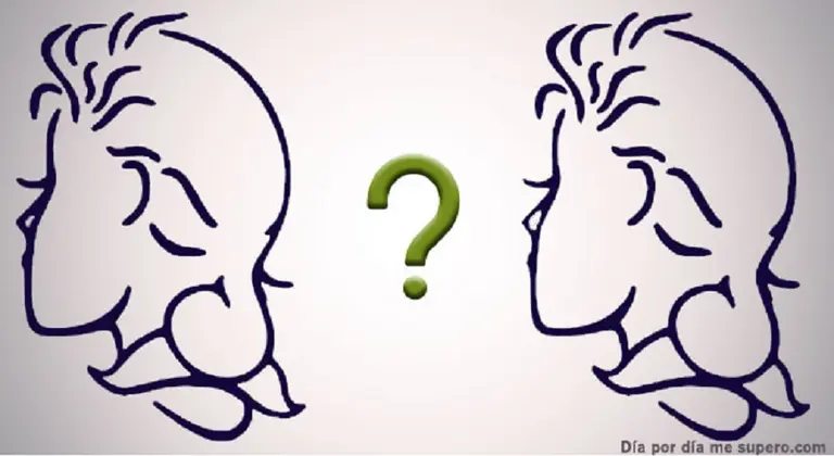 ¿Qué fue lo primero que viste en esta imagen.  El anciano o la mujer?