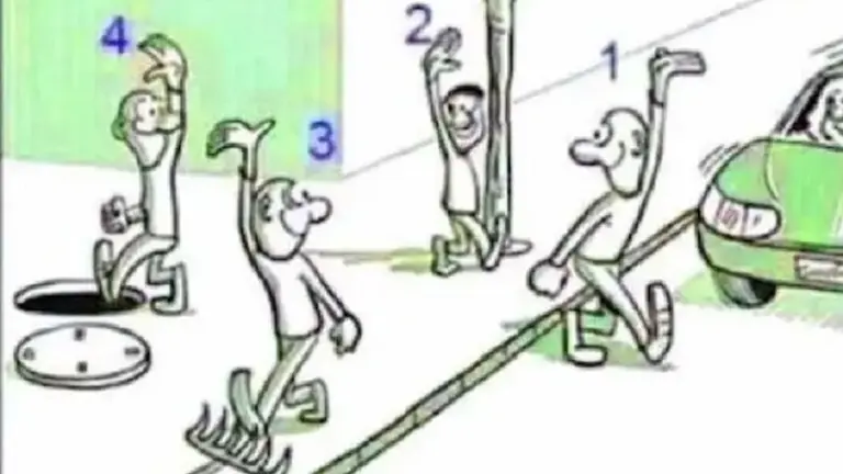 Test viral: ¿qué personaje de esta imagen está más seguro?