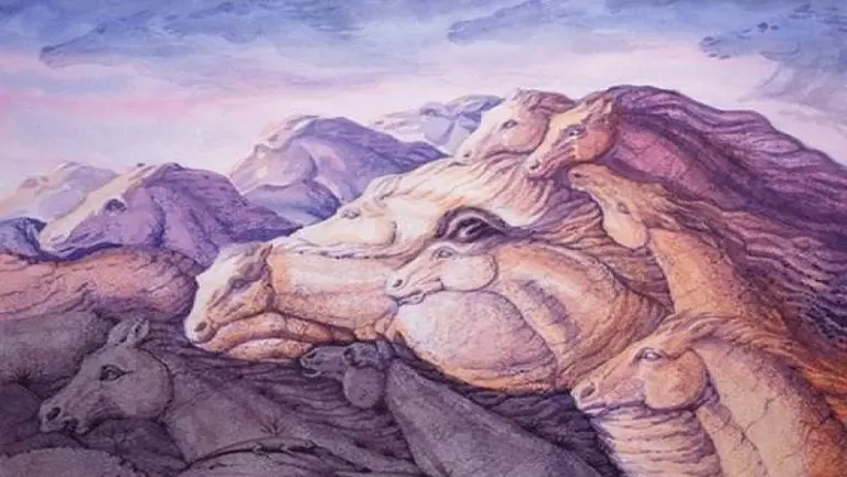 ¿Cuántos caballos ves?: el test psicológico que revela secretos de tu carácter