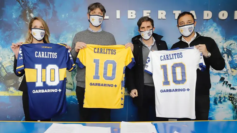 Garbarino será el patrocinador principal de Boca Juniors: mirá cómo quedará la camiseta