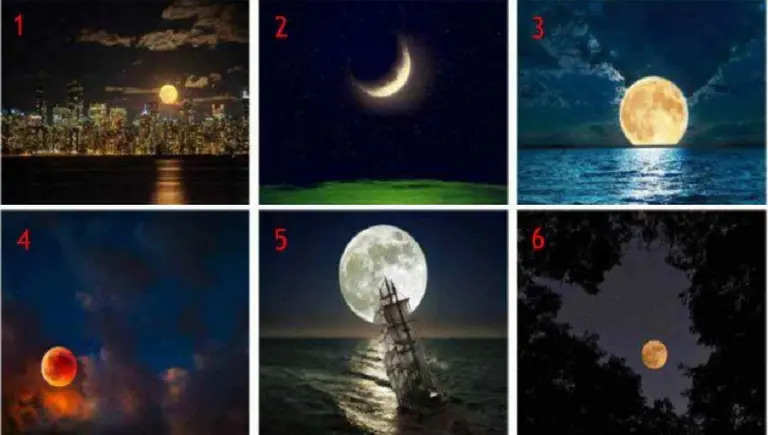 El Test psicológico de la luna para descubrir cómo pasás el romance