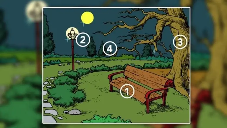 Test del parque: ¿en qué lugar te sentirías más seguro?