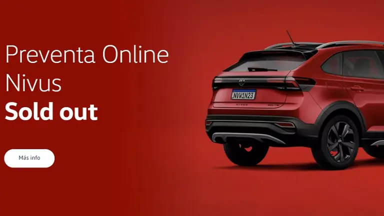La preventa del Volkswagen Nivus se agotó en 2 horas