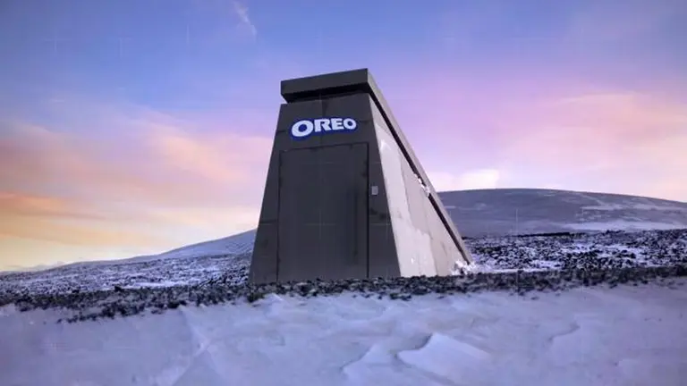 Oreo guardó galletitas en un bunker por si un asteroide impacta la Tierra en noviembre