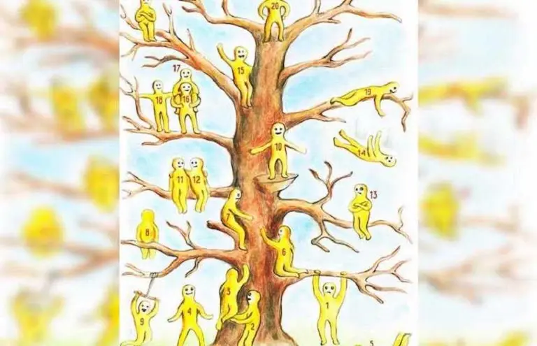 Test de personalidad: cada persona del árbol representa un estado emocional