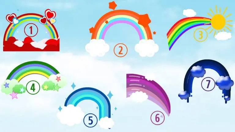 Test de los arcoiris: conocé aspectos ocultos de tu personalidad
