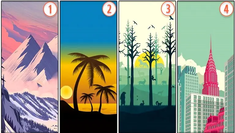 "¿Qué paisaje elegís?": el test que revela datos sobre tu personalidad