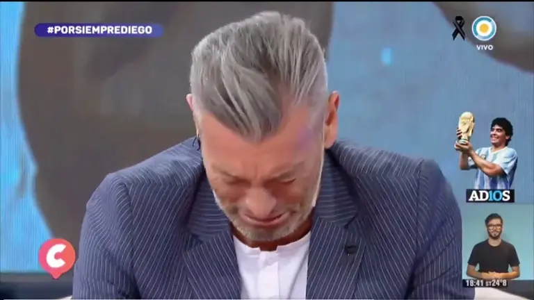 El desgarrador llanto de Sergio Goycochea por la muerte de Diego Maradona | VIDEO